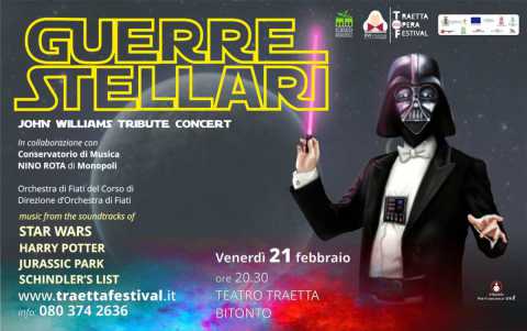 Bitonto, concerto con le musiche di Guerre Stellari, Harry Potter e Jurassic Park